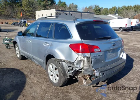 2012 Subaru Outback 2.5I Premium from USA, damaged, VIN 4S4BRBCC1C3296080